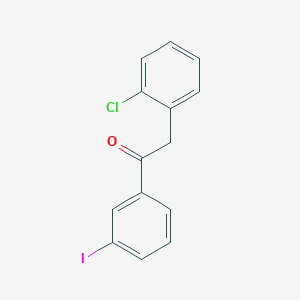 2-(2-Chlorophenyl)-3'-iodoacetophenone