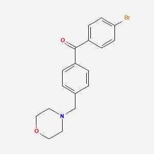 4-Bromo-4'-morpholinomethyl benzophenone