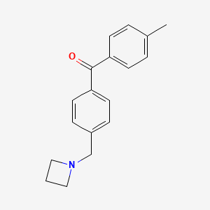 4-Azetidinomethyl-4'-methylbenzophenone