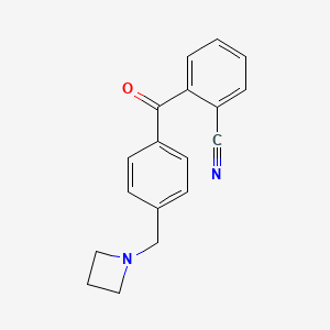 4'-Azetidinomethyl-2-cyanobenzophenone