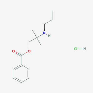 molecular formula C14H22ClNO2 B129329 Meprylcaine hydrochloride CAS No. 956-03-6