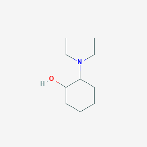 molecular formula C10H21NO B12932927 2-(Diethylamino)cyclohexanol CAS No. 30727-30-1