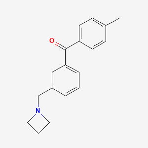 3-Azetidinomethyl-4'-methylbenzophenone