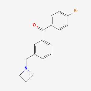 3-Azetidinomethyl-4'-bromobenzophenone