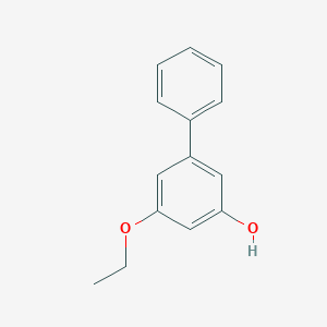 molecular formula C14H14O2 B129332 3-Ethoxy-5-phenylphenol CAS No. 150969-53-2