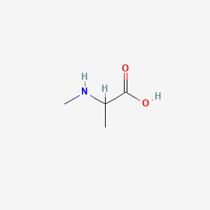 molecular formula C4H8KNO2 B1293327 Potassium N-methylalaninate CAS No. 28413-45-8