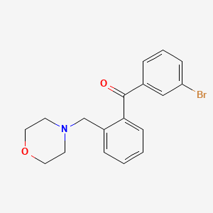 3'-Bromo-2-morpholinomethyl benzophenone