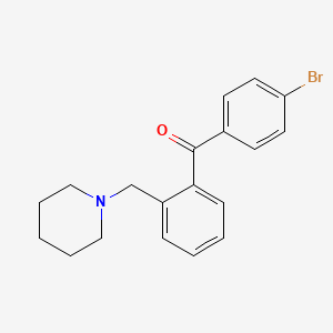 4'-Bromo-2-piperidinomethyl benzophenone