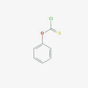 B129335 O-Phenyl chlorothioformate CAS No. 1005-56-7