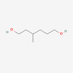molecular formula C7H16O2 B12933568 1,6-Hexanediol, 3-methyl- 