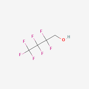 molecular formula C4H3F7O B1293372 2,2,3,3,4,4,4-Heptafluoro-1-butanol CAS No. 375-01-9