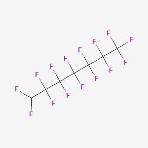 molecular formula C7HF15 B1293373 1h-Perfluoroheptane CAS No. 375-83-7