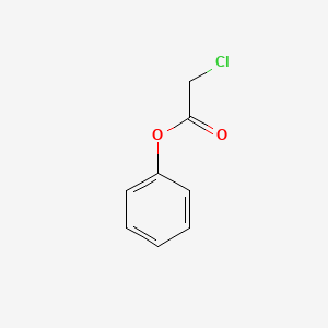 molecular formula C8H7ClO2 B1293382 苯基氯乙酸 CAS No. 620-73-5
