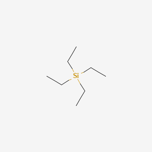 molecular formula C8H20Si B1293383 Tetraethylsilane CAS No. 631-36-7
