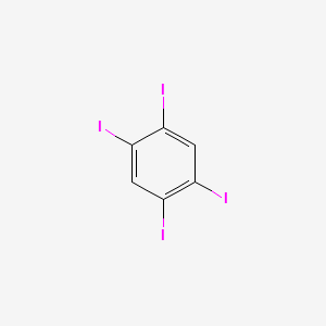 molecular formula C6H2I4 B1293384 1,2,4,5-四碘苯 CAS No. 636-31-7