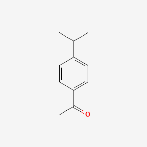 molecular formula C11H14O B1293387 4'-异丙基苯乙酮 CAS No. 645-13-6