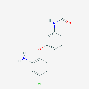 N-[3-(2-Amino-4-chlorophenoxy)phenyl]acetamide