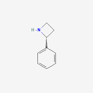 molecular formula C9H11N B12933968 (R)-2-phenylazetidine 