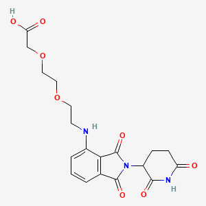 Pomalidomide-PEG2-acetic acid