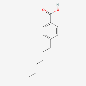 molecular formula C13H18O2 B1293412 4-Hexylbenzoic acid CAS No. 21643-38-9