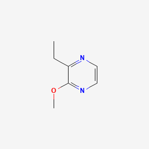 molecular formula C7H10N2O B1293415 2-Ethyl-3-methoxypyrazine CAS No. 25680-58-4