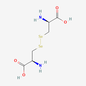 molecular formula C6H12N2O4Se2 B1293418 D-硒代半胱氨酸 CAS No. 26932-45-6