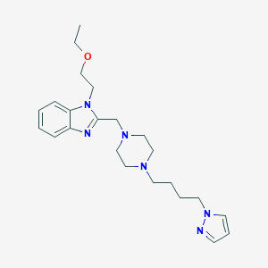 molecular formula C23H34N6O B129343 Mapinastine CAS No. 140945-32-0