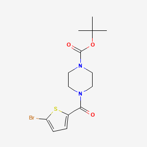 Tert-butyl 4-(5-bromothiophene-2-carbonyl)piperazine-1-carboxylate