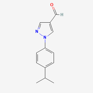 1-(4-Isopropylphenyl)-1H-pyrazole-4-carbaldehyde