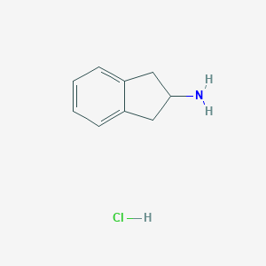 molecular formula C9H12ClN B129347 2-Aminoindan hydrochloride CAS No. 2338-18-3