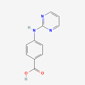 molecular formula C11H9N3O2 B1293481 4-(Pyrimidin-2-ylamino)benzoic acid CAS No. 920287-46-3