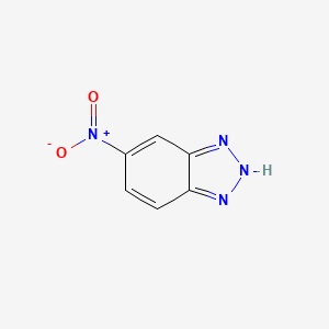 molecular formula C6H4N4O2 B1293488 5-Nitrobenzotriazole CAS No. 2338-12-7