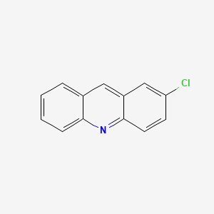 molecular formula C13H8ClN B12934903 2-Chloroacridine CAS No. 1207-96-1