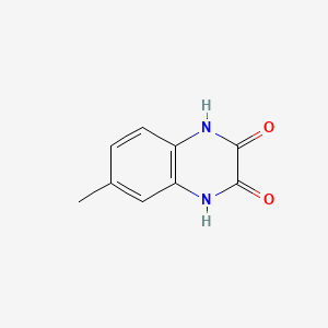 molecular formula C9H8N2O2 B1293492 1,4-Dihydro-6-methylquinoxaline-2,3-dione CAS No. 6309-61-1