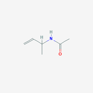 molecular formula C6H11NO B12934935 N-(But-3-en-2-yl)acetamide CAS No. 14001-36-6