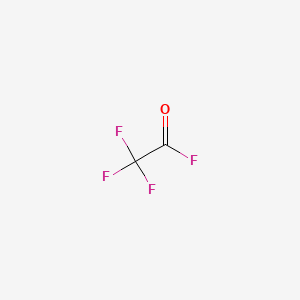 B1293501 Trifluoroacetyl fluoride CAS No. 354-34-7