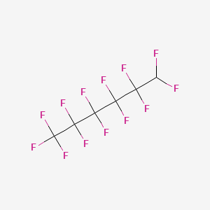 molecular formula C6HF13 B1293504 1H-Perfluorohexane CAS No. 355-37-3