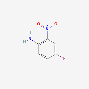 molecular formula C6H5FN2O2 B1293508 4-Fluoro-2-nitroaniline CAS No. 364-78-3