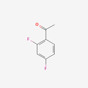 molecular formula C8H6F2O B1293509 2',4'-Difluoroacetophenone CAS No. 364-83-0