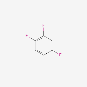 molecular formula C6H3F3 B1293510 1,2,4-Trifluorobenzene CAS No. 367-23-7