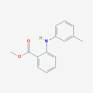 molecular formula C15H15NO2 B12935159 Methyl 2-(m-tolylamino)benzoate 