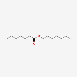 molecular formula C14H28O2 B1293521 Heptyl heptanoate CAS No. 624-09-9