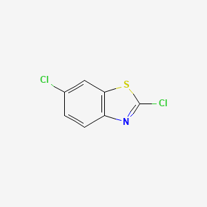 molecular formula C7H3Cl2NS B1293530 2,6-二氯苯并噻唑 CAS No. 3622-23-9