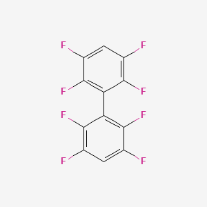 molecular formula C12H2F8 B1293537 2,2',3,3',5,5',6,6'-Octafluorobiphenyl CAS No. 3883-86-1