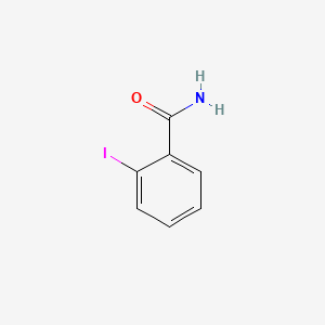 molecular formula C7H6INO B1293540 2-碘苯甲酰胺 CAS No. 3930-83-4
