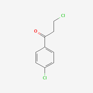 molecular formula C9H8Cl2O B1293541 3,4'-Dichloropropiophenone CAS No. 3946-29-0