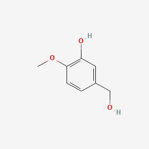 molecular formula C8H10O3 B1293543 3-Hydroxy-4-methoxybenzyl alcohol CAS No. 4383-06-6