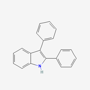 molecular formula C20H15N B1293544 2,3-Diphenyl-1H-indole CAS No. 3469-20-3
