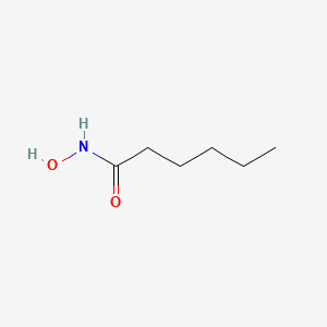 molecular formula C6H13NO2 B1293545 Hexanamide, N-hydroxy- CAS No. 4312-93-0