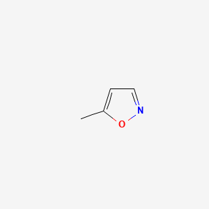 molecular formula C4H5NO B1293550 5-Methylisoxazole CAS No. 5765-44-6